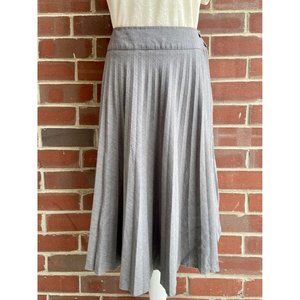 Laura Henson Gray Pleated Skirt